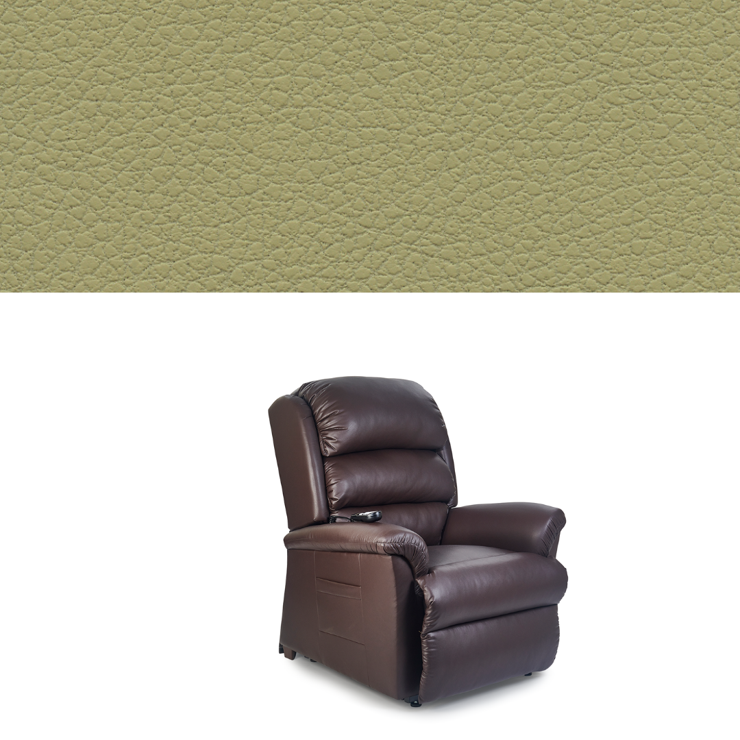 Golden Tech PR766 Relaxer MaxiComfort® Ultimate Recliner with Assisted Lift - Small - Celery